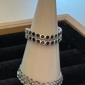 Bomb Party Ring Set Size 6 "Waves Beyond"